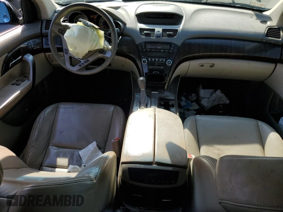 2013 Acura MDX with VIN 2HNYD2H22DH500813, listed as a Copart auction lot 52652285 with 175,244 mi miles and Non repairable. Bid and sale history available at DreamBid. Image 8.