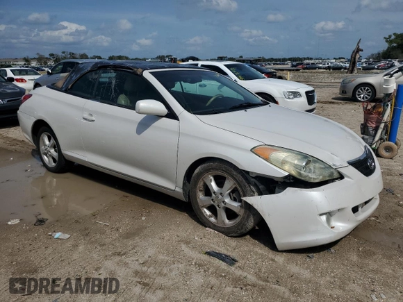 2005 Toyota Solara SE with VIN 4T1FA38P05U049608, listed as a Copart auction lot 73066024 with 150,318 mi miles and Salvage Title. Bid and sale history available at carsss.com. Image 4.