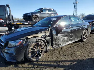 2020 Mercedes-Benz E with VIN WDDZF6BB5LA717005, listed as a Copart auction lot 36870154 with 39,035 mi miles. Bid and sale history available at carsss.com. Image 1.