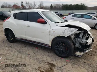 2014 Nissan Juke S with VIN JN8AF5MR4ET361461, listed as a Copart auction lot 50227695 with 148,644 mi miles and Salvage Title. Bid and sale history available at carsss.com. Image 4.