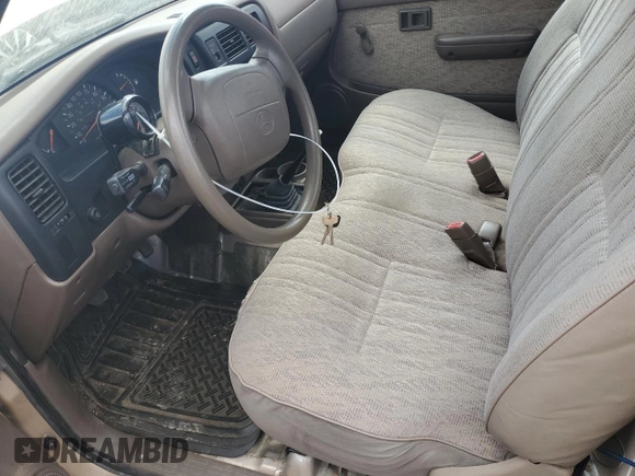 1998 Toyota Tacoma with VIN 4TANL42N3WZ077653, listed as a Copart auction lot 47258075 with 206,686 mi miles and Salvage Title. Bid and sale history available at carsss.com. Image 7.