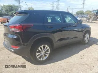 2021 Chevrolet TrailBlazer LS with VIN KL79MMS28MB156733, listed as a Copart auction lot 70486023 with 95,668 mi miles. Bid and sale history available at carsss.com. Image 3.