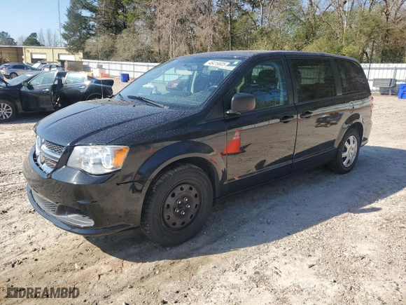 2018 Dodge Grand Caravan SE with VIN 2C4RDGBG4JR148156, listed as a Copart auction lot 48416605 with 59,825 mi miles and Salvage Title. Bid and sale history available at carsss.com. Image 1.