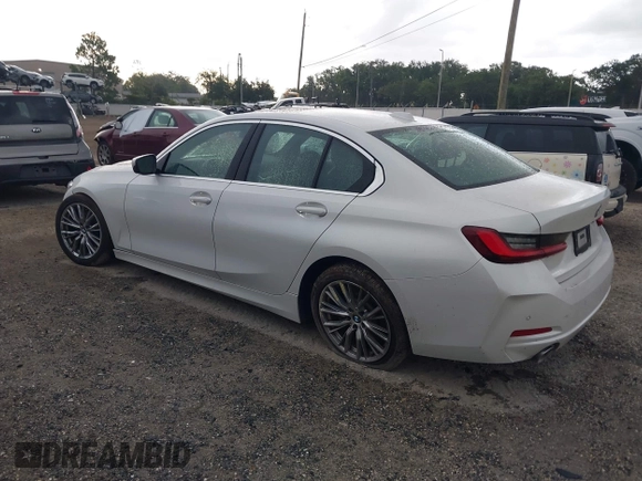 2024 BMW 3 Series 330i with VIN 3MW69FF0XR8E38275, listed as a IAAI auction lot 42646598 with 39,015 mi miles and . Bid and sale history available at DreamBid. Image 3.