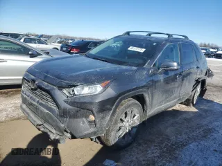 2021 Toyota RAV4 XLE Premium with VIN 2T3A1RFV2MW228513, listed as a Copart auction lot 46177175 with 79,216 mi miles and Salvage title. Bid and sale history available at DreamBid. Image 1.