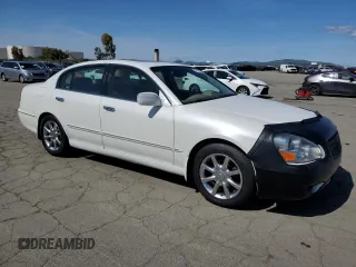 2005 Infiniti Q45 z VIN JNKBF01A65M101461, wystawiony jako Copart lot #50030865 z przebiegiem 211 747 mil mil oraz Czysty tytuł • Clean title. Historia ofert i sprzedaży dostępna na DreamBid. Obrazek 4.