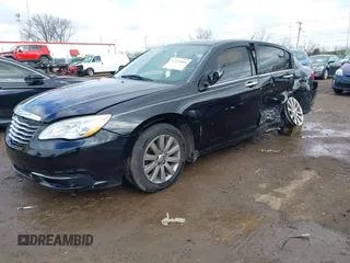 2014 Chrysler 200 Touring with VIN 1C3CCBBB0EN118983, listed as a IAAI auction lot 41924484 with 120,002 mi miles. Bid and sale history available at carsss.com. Image 2.