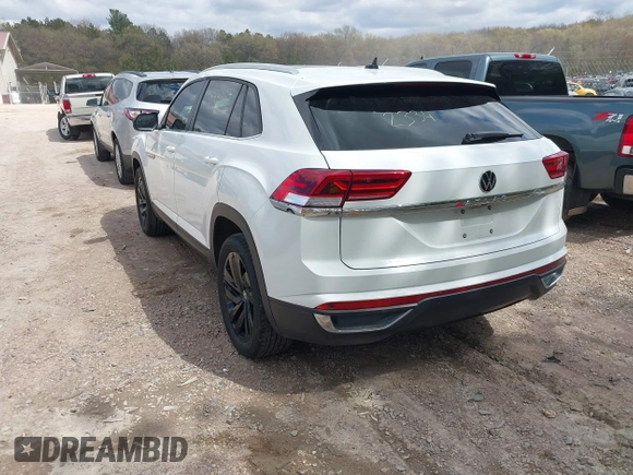 2023 Volkswagen Atlas SE with VIN 1V2KC2CA5PC214764, listed as a IAAI auction lot 42192334 with 40,148 mi miles and . Bid and sale history available at DreamBid. Image 3.