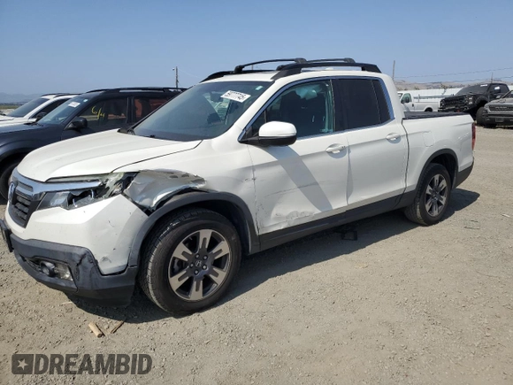 2019 Honda Ridgeline RTL-T z VIN 5FPYK2F6XKB003195, wystawiony jako Copart lot #59777745 z przebiegiem 60 858 mil mil oraz Szkoda całkowita • Salvage title. Historia ofert i sprzedaży dostępna na DreamBid. Obrazek 1.