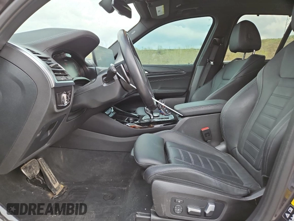 2023 BMW X3 M40i with VIN 5UX83DP0XP9P69052, listed as a Copart auction lot 54243525 with 22,940 mi miles and Salvage Title. Bid and sale history available at DreamBid. Image 7.