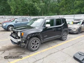 2016 Jeep Renegade Limited с VIN ZACCJBDT3GPC60522, выставлен на аукционе IAAI как лот 42591533 с пробегом 177 031 миль миль и . История ставок и продаж доступна на DreamBid. Изображение 2.