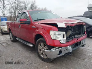 2010 Ford F-150 XL with VIN 1FTFX1EV3AFA85236, listed as a IAAI auction lot 41566684 with 176,952 mi miles. Bid and sale history available at carsss.com. Image 1.
