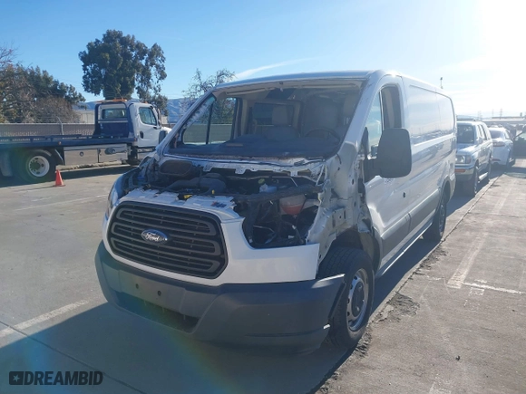 2017 Ford Transit Van with VIN 1FTYE1YM4HKA41703, listed as a IAAI auction lot 41204911 with 54,633 mi miles. Bid and sale history available at carsss.com. Image 19.