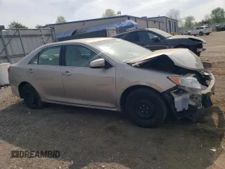 2013 Toyota Camry L with VIN 4T4BF1FK4DR312814, listed as a Copart auction lot 53952535 with 187,572 mi miles and Salvage Title. Bid and sale history available at carsss.com. Image 4.
