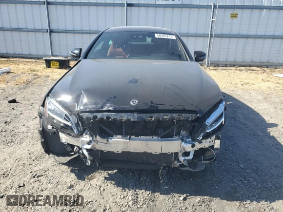 2023 Mercedes-Benz C 300 with VIN W1KWJ8DB8PG126048, listed as a Copart auction lot 60347215 with 46,304 mi miles and Salvage title. Bid and sale history available at DreamBid. Image 5.