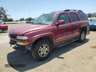 2005 Chevrolet Tahoe LT with VIN 1GNEK13TX5R243207, listed as a Copart auction lot 61786965 with 201,546 mi miles and Clean title. Bid and sale history available at DreamBid. Image 1.