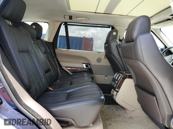 2014 Land Rover Range Rover Supercharged with VIN SALGS3TF4EA185528, listed as a Copart auction lot 61385675 with 83,334 mi miles and Salvage title. Bid and sale history available at DreamBid. Image 11.