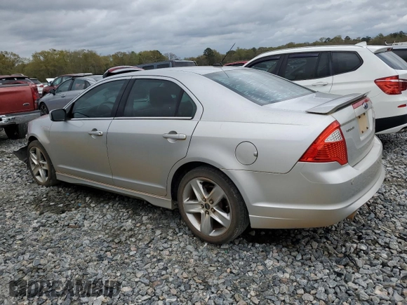 2010 Ford Fusion SPORT with VIN 3FAHP0KC6AR192215, listed as a Copart auction lot 50125045 with 132,125 mi miles and Salvage Title. Bid and sale history available at carsss.com. Image 2.