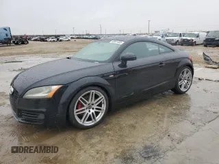 2008 Audi TT 2.0T with VIN TRUAF38J281044353, listed as a Copart auction lot 48061485 with 131,285 mi miles and Salvage Title. Bid and sale history available at carsss.com. Image 1.