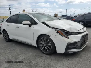 2020 Toyota Corolla SE with VIN 5YFS4RCE7LP027778, listed as a Copart auction lot 54358585 with 63,164 mi miles and Salvage Title. Bid and sale history available at carsss.com. Image 4.
