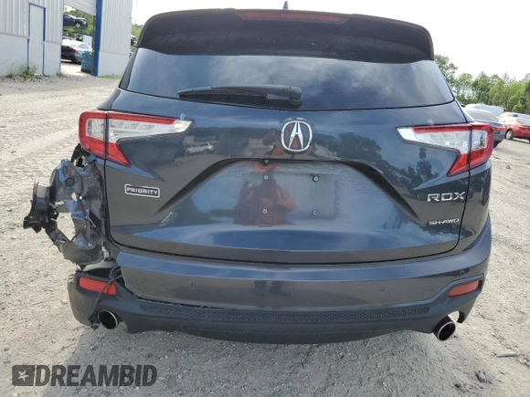 2020 Acura RDX Technology with VIN 5J8TC2H56LL007877, listed as a Copart auction lot 54269245 with Not provided miles and Salvage title. Bid and sale history available at DreamBid. Image 6.