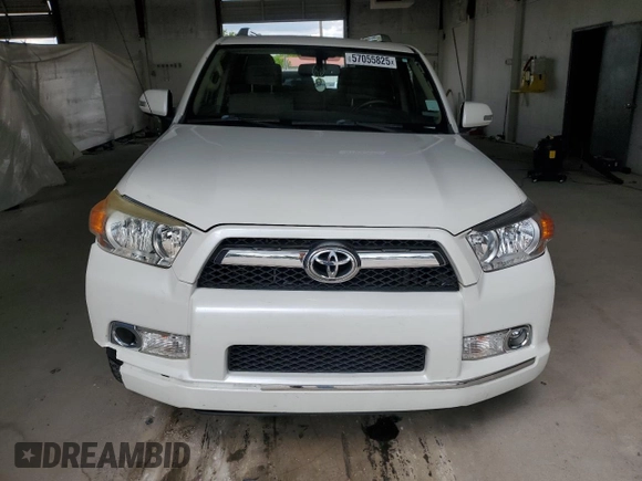 2012 Toyota 4Runner SR5 with VIN JTEBU5JR7C5102714, listed as a Copart auction lot 57055825 with 227,904 mi miles and Salvage title. Bid and sale history available at DreamBid. Image 5.