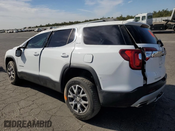 2020 GMC Acadia SLT with VIN 1GKKNML47LZ197835, listed as a Copart auction lot 75734594 with Not provided miles and Salvage title. Bid and sale history available at DreamBid. Image 2.