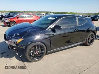 2019 Hyundai Veloster Turbo z VIN KMHTH6AB8KU016026, wystawiony jako Copart lot #50742525 z przebiegiem 61 700 mil mil oraz Szkody całkowita. Historia ofert i sprzedaży dostępna na DreamBid. Obrazek 1.