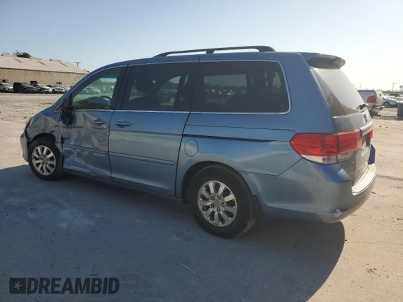 2008 Honda Odyssey EX-L with VIN 5FNRL38738B053838, listed as a Copart auction lot 47060665 with 142,145 mi miles and Salvage Title. Bid and sale history available at carsss.com. Image 2.