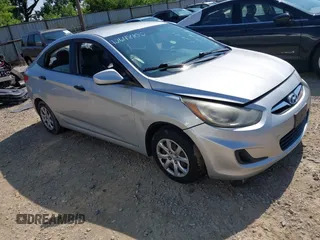 2012 Hyundai Accent GLS with VIN KMHCT4AE1CU090449, listed as a IAAI auction lot 42648102 with 145,080 mi miles and . Bid and sale history available at DreamBid. Image 1.