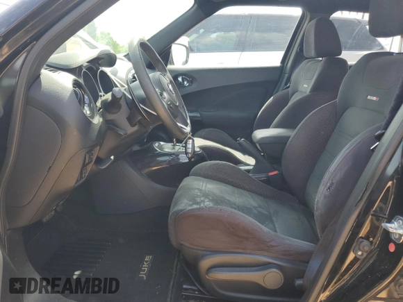 2015 Nissan Juke S with VIN JN8AF5MV4FT562114, listed as a Copart auction lot 53958235 with 93,280 mi miles and Salvage Title. Bid and sale history available at carsss.com. Image 7.