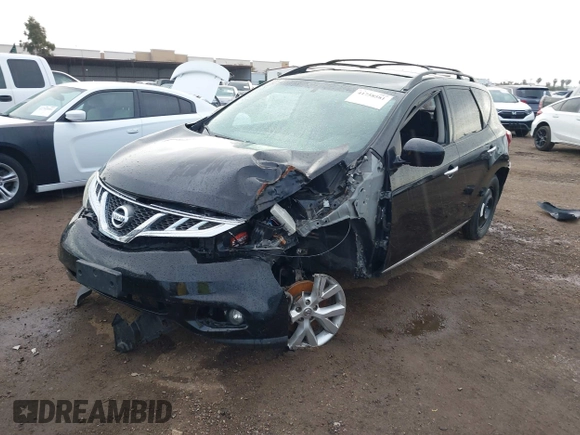 2014 Nissan Murano SV with VIN JN8AZ1MU3EW411267, listed as a IAAI auction lot 41758581 with 120,907 mi miles and . Bid and sale history available at DreamBid. Image 17.