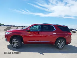 2020 Chevrolet Traverse Premier with VIN 1GNERKKW0LJ225601, listed as a IAAI auction lot 42308987 with 48,796 mi miles and . Bid and sale history available at DreamBid. Image 14.
