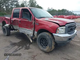2003 Ford Super Duty F-250 XL with VIN 1FTNW21P83EC36799, listed as a IAAI auction lot 41425533 with 180,265 mi miles. Bid and sale history available at carsss.com. Image 1.