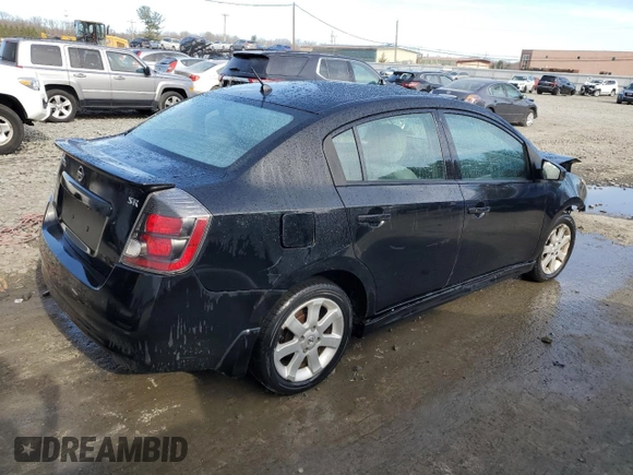 2011 Nissan Sentra S with VIN 3N1AB6AP6BL664020, listed as a Copart auction lot 49903825 with 158,155 mi miles and Salvage title. Bid and sale history available at DreamBid. Image 3.