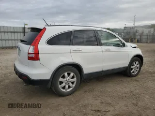 2008 Honda CR-V EX-L with VIN JHLRE48748C072057, listed as a Copart auction lot 52110435 with 96,893 mi miles and Salvage Title. Bid and sale history available at DreamBid. Image 3.