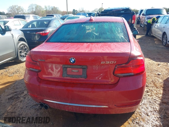 2018 BMW 2 Series 230i xDrive with VIN WBA2J3C56JVD48713, listed as a IAAI auction lot 41861277 with 103,706 mi miles and . Bid and sale history available at carsss.com. Image 16.