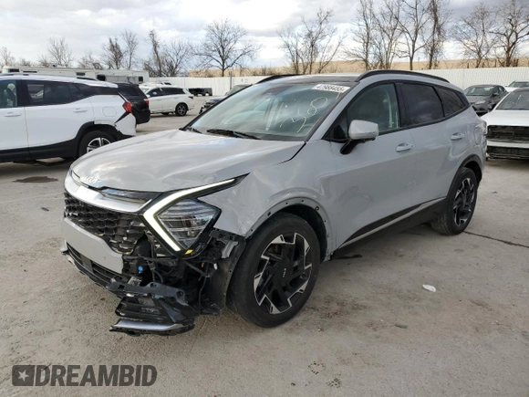 2023 Kia Sportage SX-Prestige z VIN 5XYK53AF4PG039046, wystawiony jako Copart lot #47988455 z przebiegiem 49 847 mil mil oraz Szkoda całkowita • Salvage title. Historia ofert i sprzedaży dostępna na DreamBid. Obrazek 1.