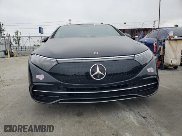 2022 Mercedes-Benz EQS with VIN W1KCG2DB2NA014313, listed as a Copart auction lot 56530564 with 22,789 mi miles and Salvage Title. Bid and sale history available at carsss.com. Image 5.