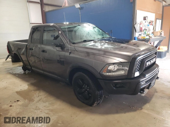 2019 Ram 1500 Classic Warlock with VIN 1C6RR6GG3KS670918, listed as a Copart auction lot 84931314 with 129,846 mi miles and Clean Title. Bid and sale history available at carsss.com. Image 4.