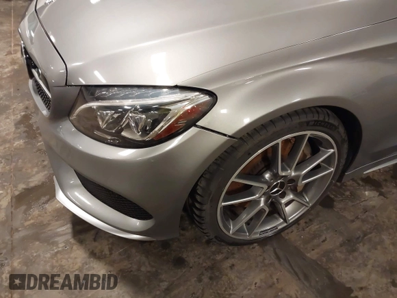 2016 Mercedes-Benz C 450 AMG with VIN 55SWF6EB9GU111727, listed as a IAAI auction lot 42157611 with 118,152 mi miles and . Bid and sale history available at DreamBid. Image 6.