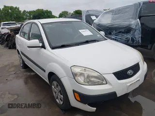 2009 Kia Rio LX with VIN KNADE223096463379, listed as a IAAI auction lot 41863575 with 343,136 mi miles and . Bid and sale history available at DreamBid. Image 1.