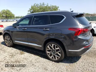 2022 Hyundai Santa Fe Calligraphy with VIN 5NMS54AL0NH381852, listed as a Copart auction lot 53951614 with 36,304 mi miles and Salvage Title. Bid and sale history available at carsss.com. Image 2.