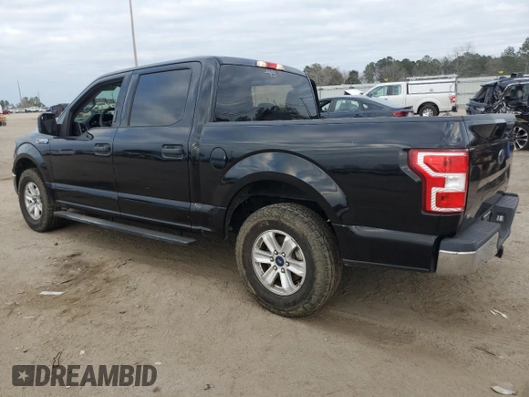 2019 Ford F-150 XL with VIN 1FTEW1C48KKC40459, listed as a Copart auction lot 43650535 with 106,767 mi miles and Salvage Title. Bid and sale history available at DreamBid. Image 2.