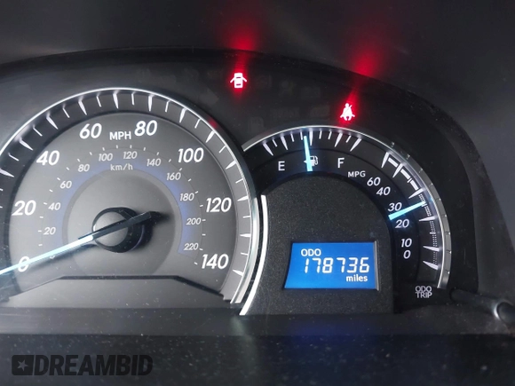 2012 Toyota Camry L with VIN 4T4BF1FK6CR177513, listed as a IAAI auction lot 42112836 with 178,736 mi miles. Bid and sale history available at carsss.com. Image 7.
