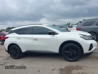 2023 Nissan Murano SV with VIN 5N1AZ2BJ2PC141944, listed as a IAAI auction lot 42159122 with 16,347 mi miles and . Bid and sale history available at DreamBid. Image 12.
