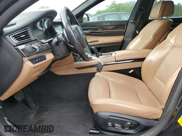 2014 BMW 7 Series ALPINA B7 with VIN WBAYE8C55ED136311, listed as a Copart auction lot 56519375 with 110,542 mi miles and Salvage title. Bid and sale history available at DreamBid. Image 7.
