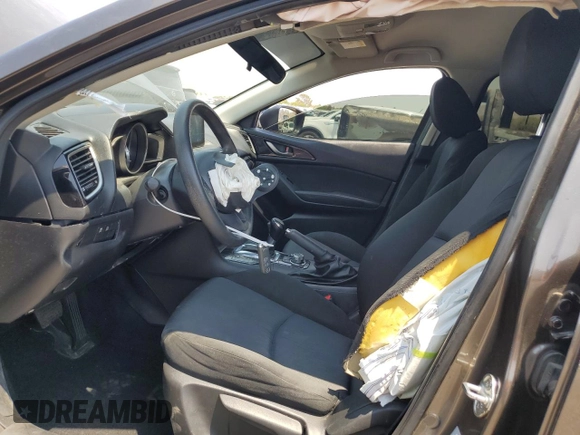 2015 Mazda 3 i Sport z VIN 3MZBM1K77FM124850, wystawiony jako Copart lot #64770645 z przebiegiem 91 485 mil mil oraz Szkoda całkowita • Salvage title. Historia ofert i sprzedaży dostępna na DreamBid. Obrazek 7.