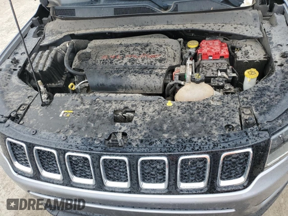 2019 Jeep Compass Latitude with VIN 3C4NJCBB1KT636757, listed as a Copart auction lot 56056115 with 81,847 mi miles and Salvage title. Bid and sale history available at DreamBid. Image 12.