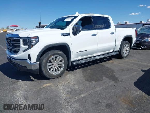 2023 GMC Sierra 1500 SLT z VIN 3GTUUDE86PG103392, wystawiony jako IAAI lot #42272800 z przebiegiem 25 545 mil mil oraz . Historia ofert i sprzedaży dostępna na DreamBid. Obrazek 18.